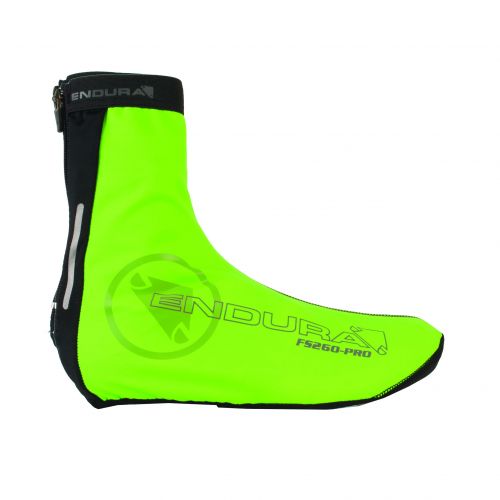 The Slick Overshoe in hiviz green.