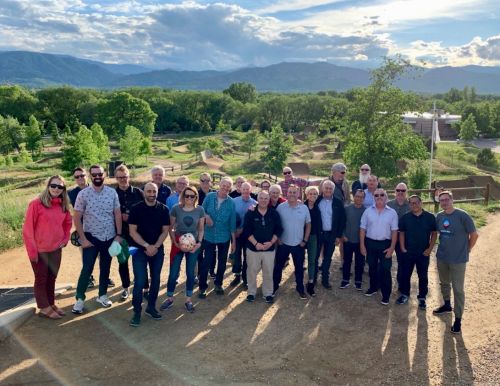 Board members took an e-bike tour of Boulder. Photo: Alex Butterbrodt.