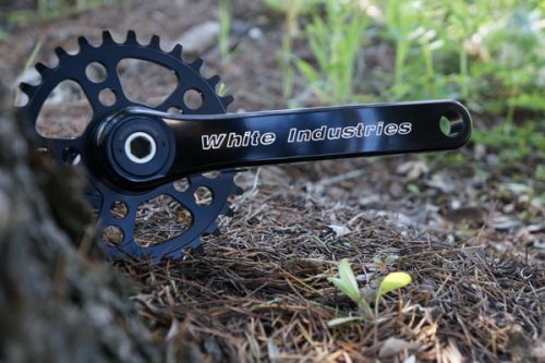 White Industries’ MR30 crankset.