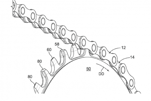 An image from one of SRAM's patents involved in its suit against Fox.