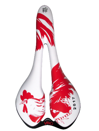 The Year of the Rooster Velo saddle.