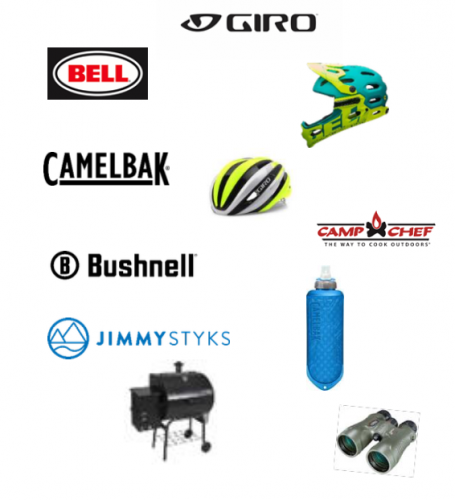 Some of Vista Outdoor's Outdoor Sports brands. 