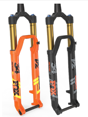 Fox introduced the Step Cast 34 fork at Sea Otter. 
