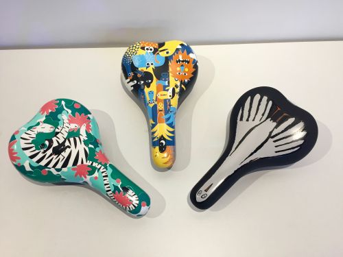 Selle Royal worked with various artists and designers on its printed TA+TOO collection.