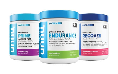 Nuun launched its newest product suite, The Podium Series.