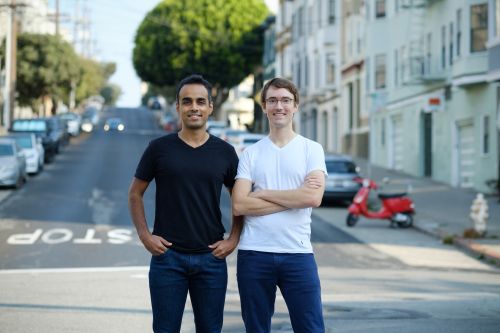 Ridepander co-owners Chinmay Malaviya, left, and Charlie Depman.