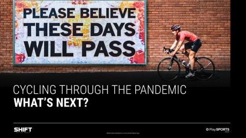 The front cover of Cycling Through the Pandemic: What's Next?