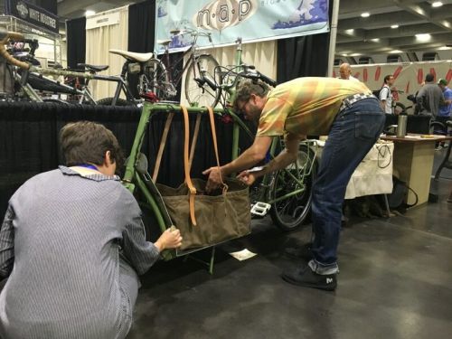 NAHBS exhibitors setting up this week. Courtesy photo.