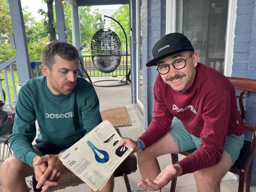 Posedla co-founders Jiri Duzar and Martin Rípa at the AGCA headquarters. 