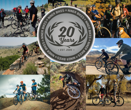 Niner celebrated its 20th anniversary last year. Niner celebrated its 20th anniversary last year.