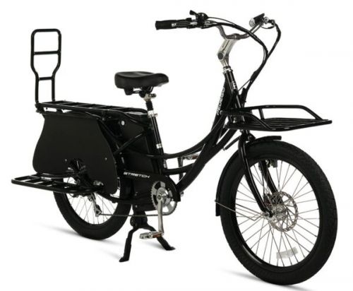 Pedego Stretch e-cargo bike.