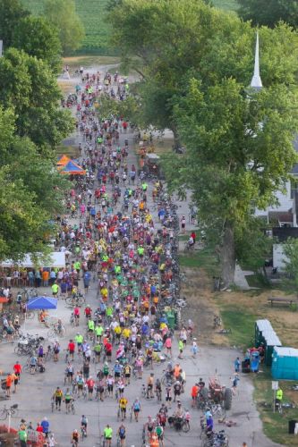 RAGBRAI photo courtesy of Des Moines Register