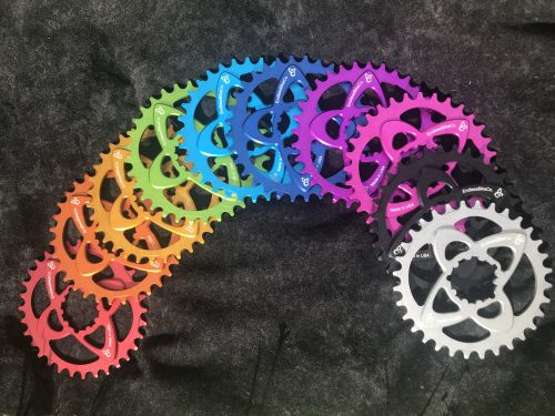Endless Bike Co. direct-mount chainrings.