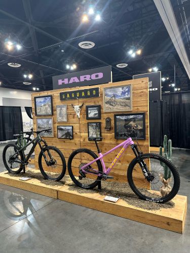 Haro is showing its new Saguaro line at CABDA West (Photo courtesy of Haro)