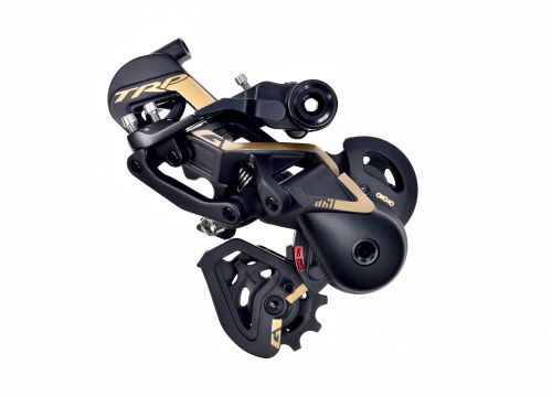The DH7 Derailleur features a locking B-knuckle at the hanger called the Hall Lock.