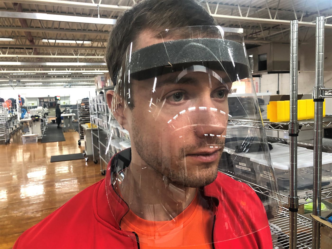 Face shield for cyclist store