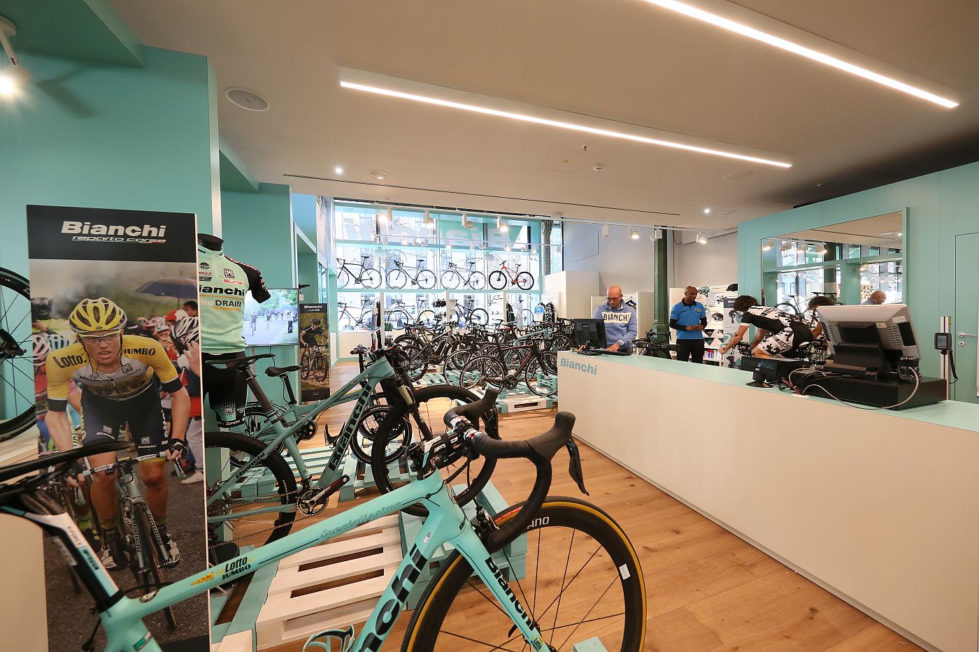 bianchi bike shop