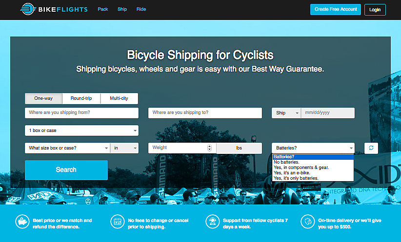 Bikeflights Adds New Booking Interface To Ship E Bikes Bicycle Retailer And Industry News