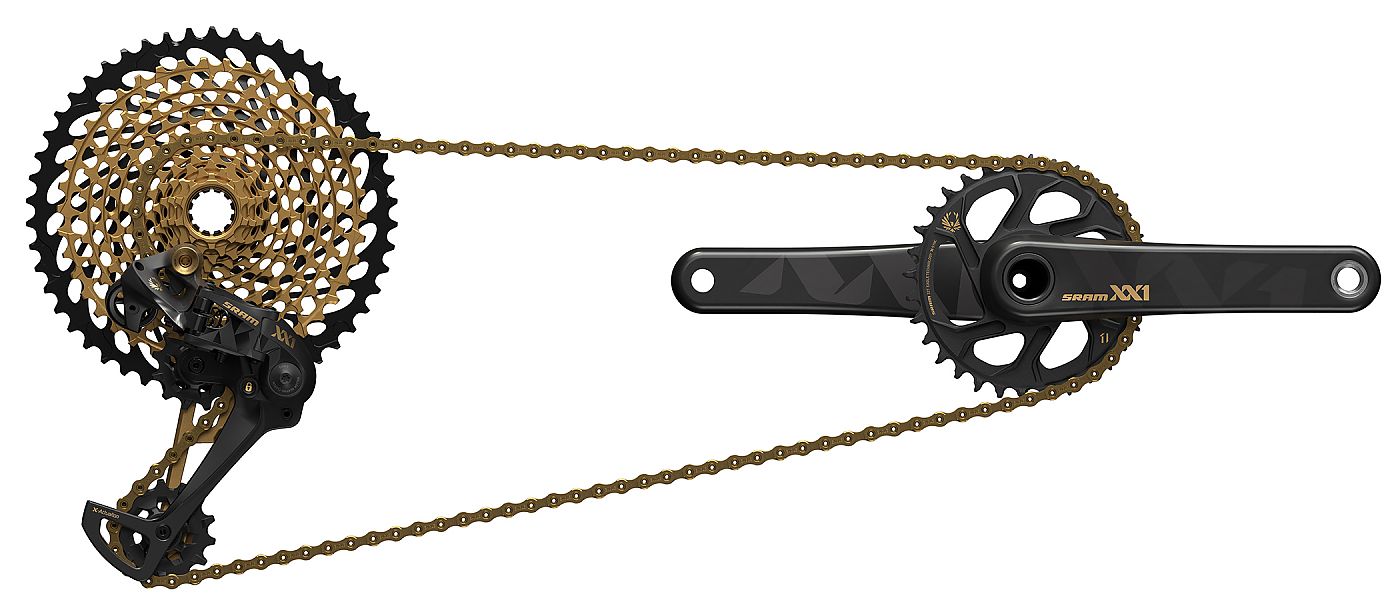 SRAM launches 1-by-12 Eagle mountain drivetrains, with 50-tooth 