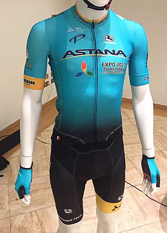 astana cycling jersey