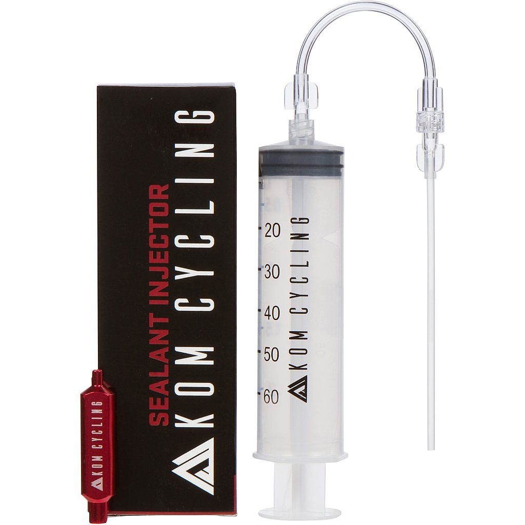 KOM Cycling sealant injector helps prevent clogged valves Bicycle Retailer and Industry News