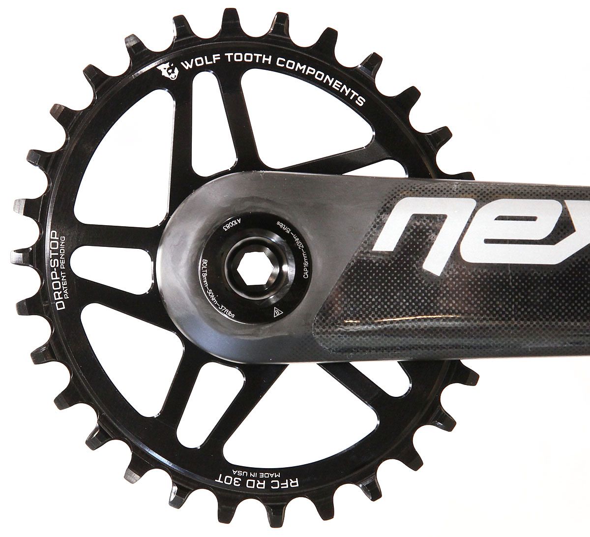 elliptical crankset