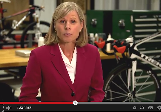 mary burke trek bicycle Mary Burke launches gubernatorial campaign in Wisconsin
