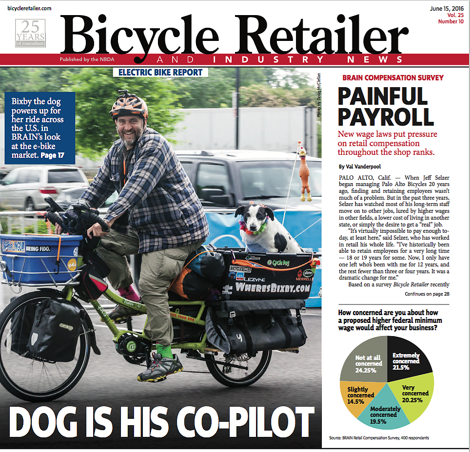 New Bicycle Retailer issue features e-bike report and a look ...