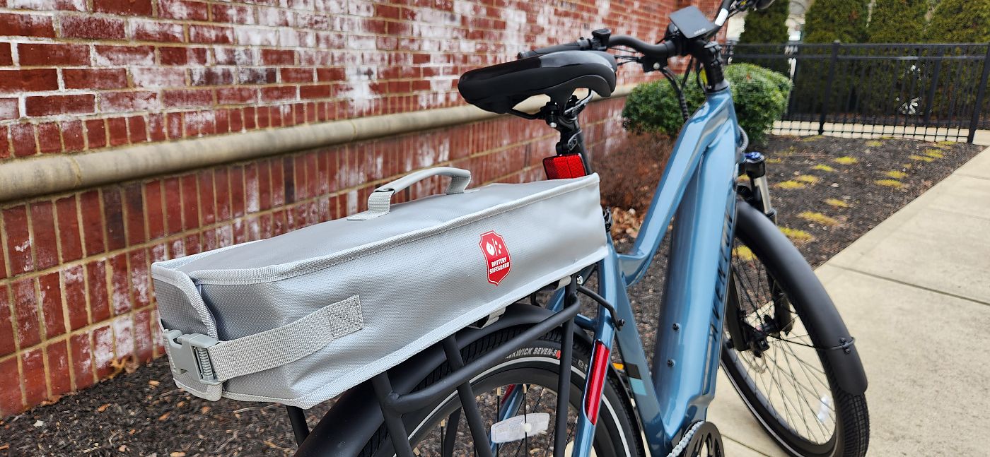 Ohio retailer develops e-bike battery case for use in his store  and  others | Bicycle Retailer and Industry News