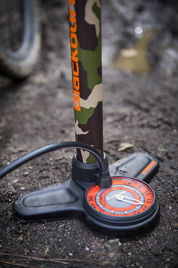 Blackburn introduces MTB specific floor pump with camo paintjob Bicycle Retailer and Industry News