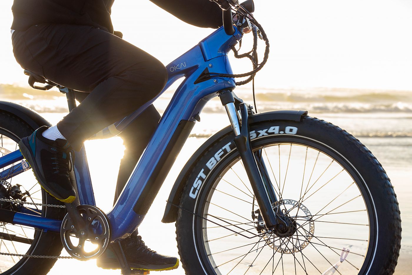 OKAI shows new fat-tire e-bike model at 