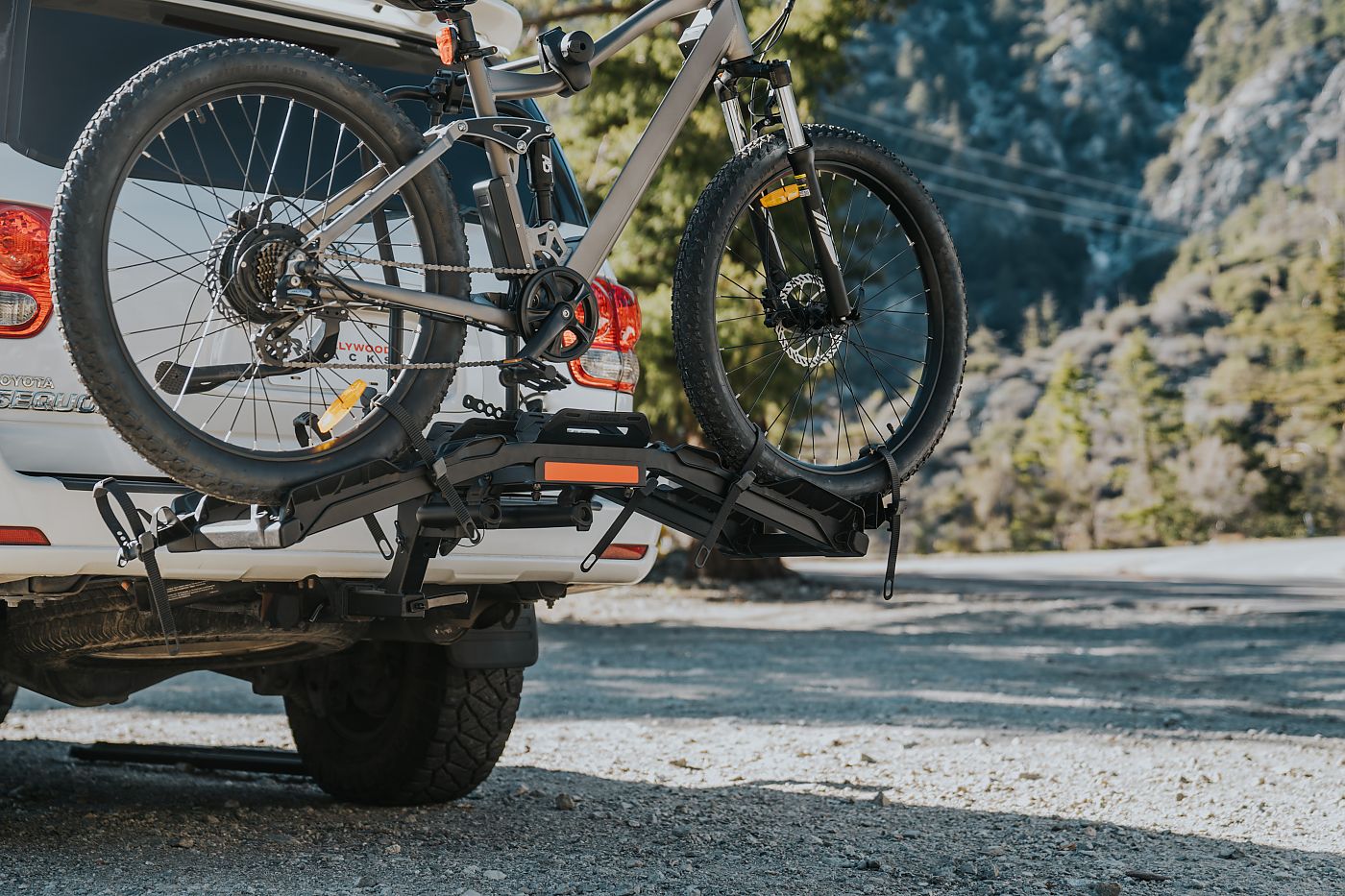 Hollywood Racks' new hitch rack designed to transport ebikes and more