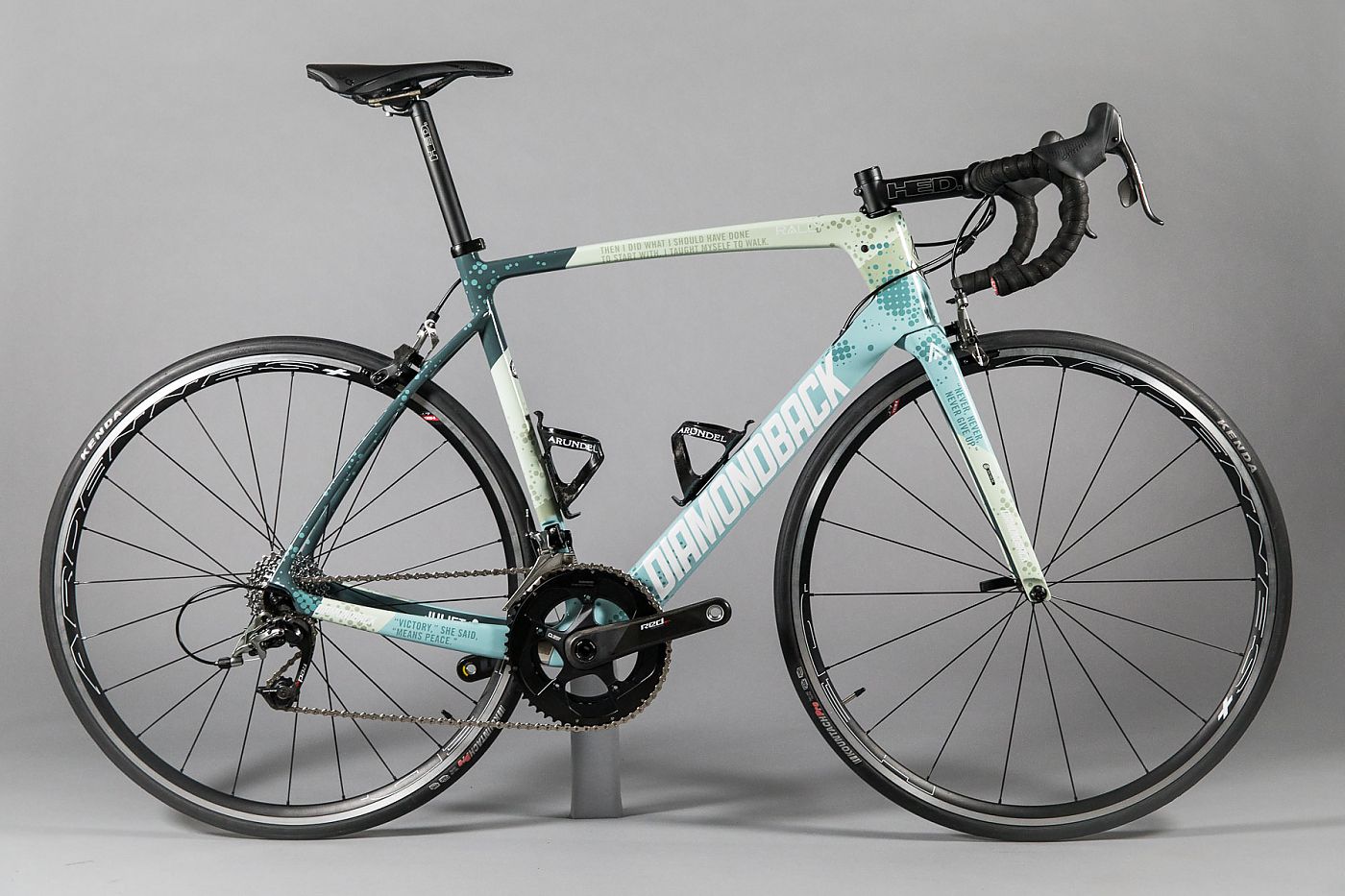 Rally Cycling team auctioning custom bikes being raced at Tour of ...