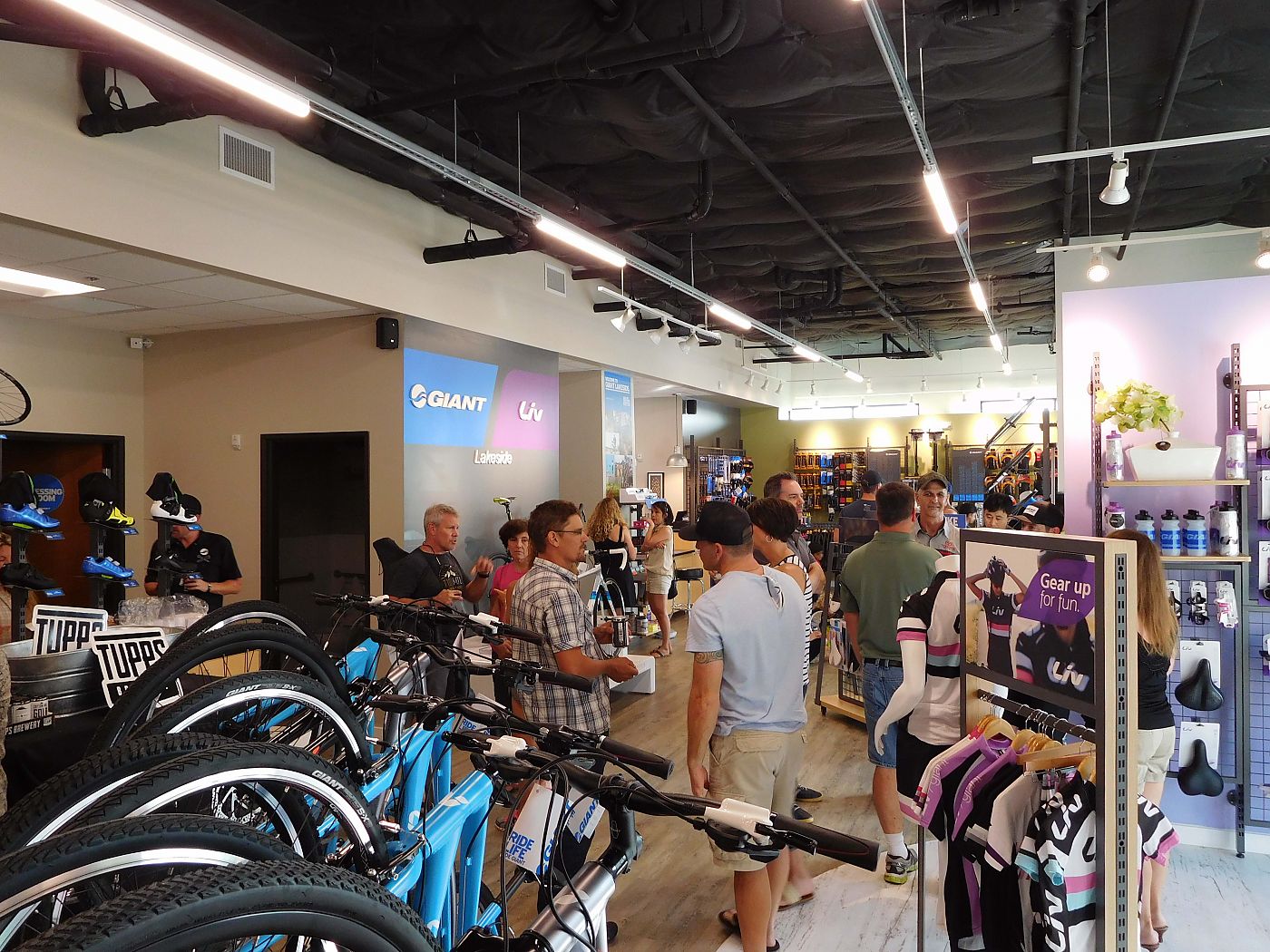 Lakeside cyclery store