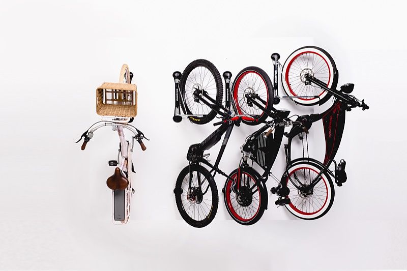 E bike store wall mount