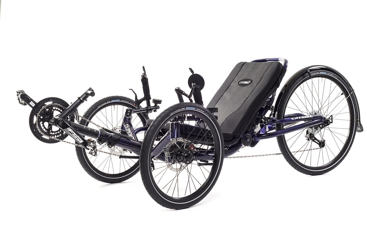 Catrike offers new full suspension Dumont recumbent trike