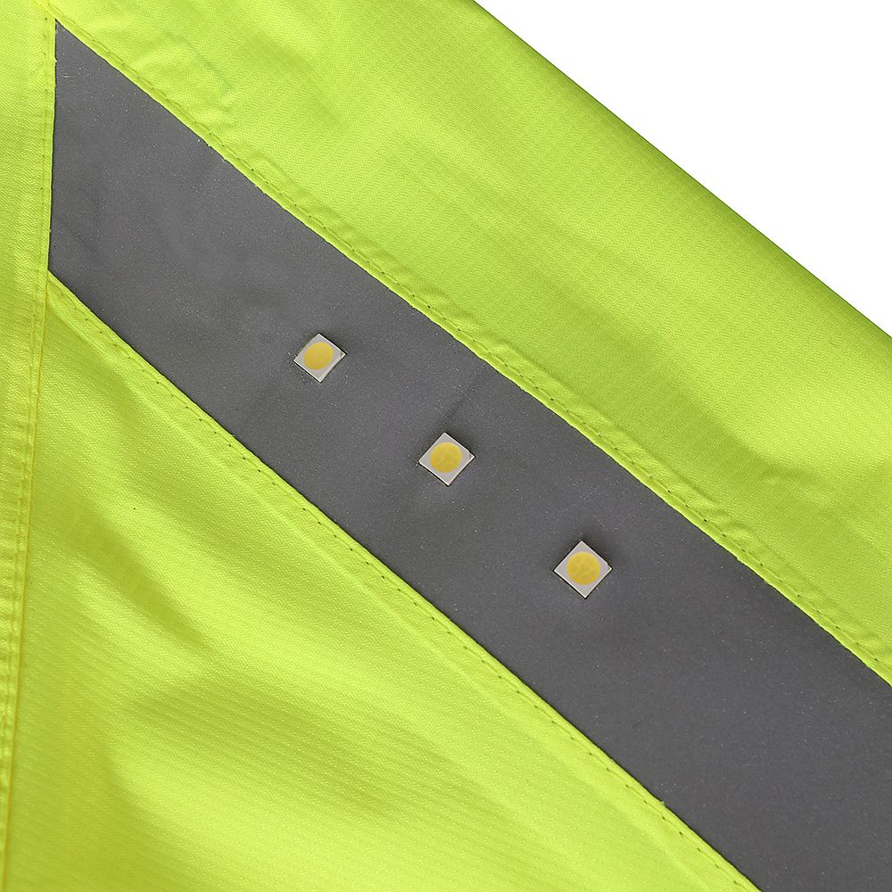 nightrider led men's cycling jacket