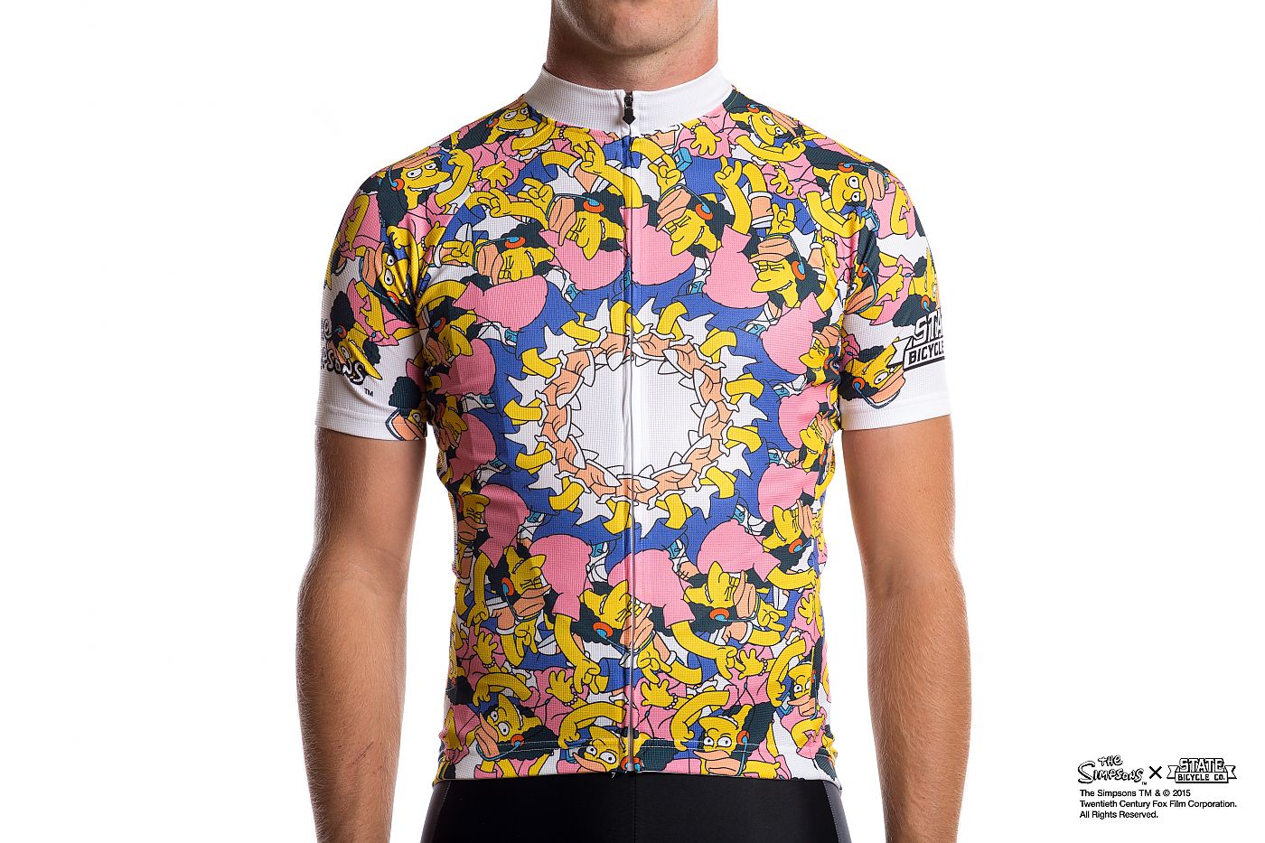 simpsons cycling jersey