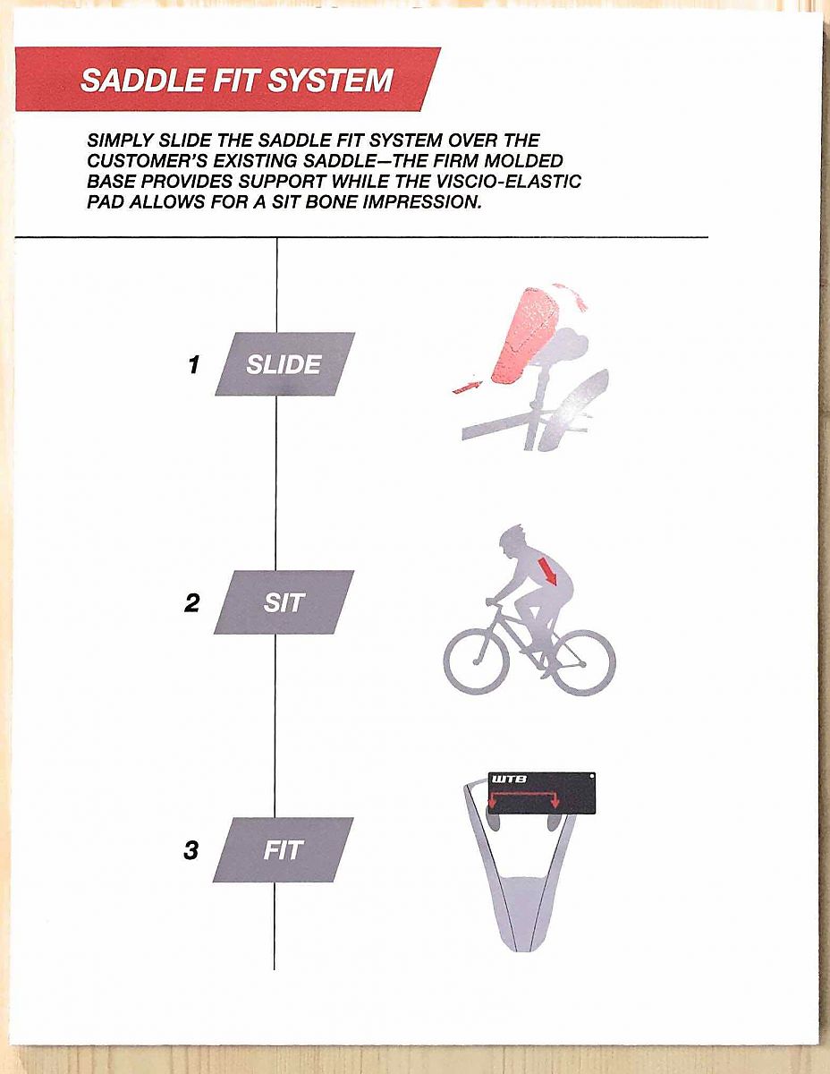 wtb saddle fit system