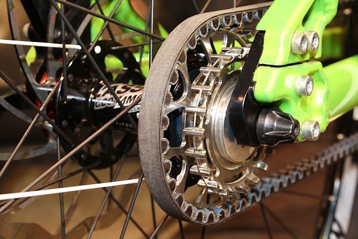 Diy belt sales drive bike