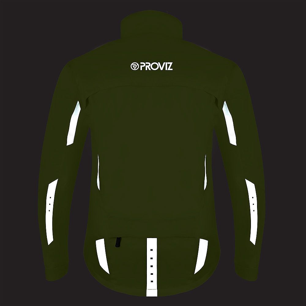 nightrider led men's cycling jacket