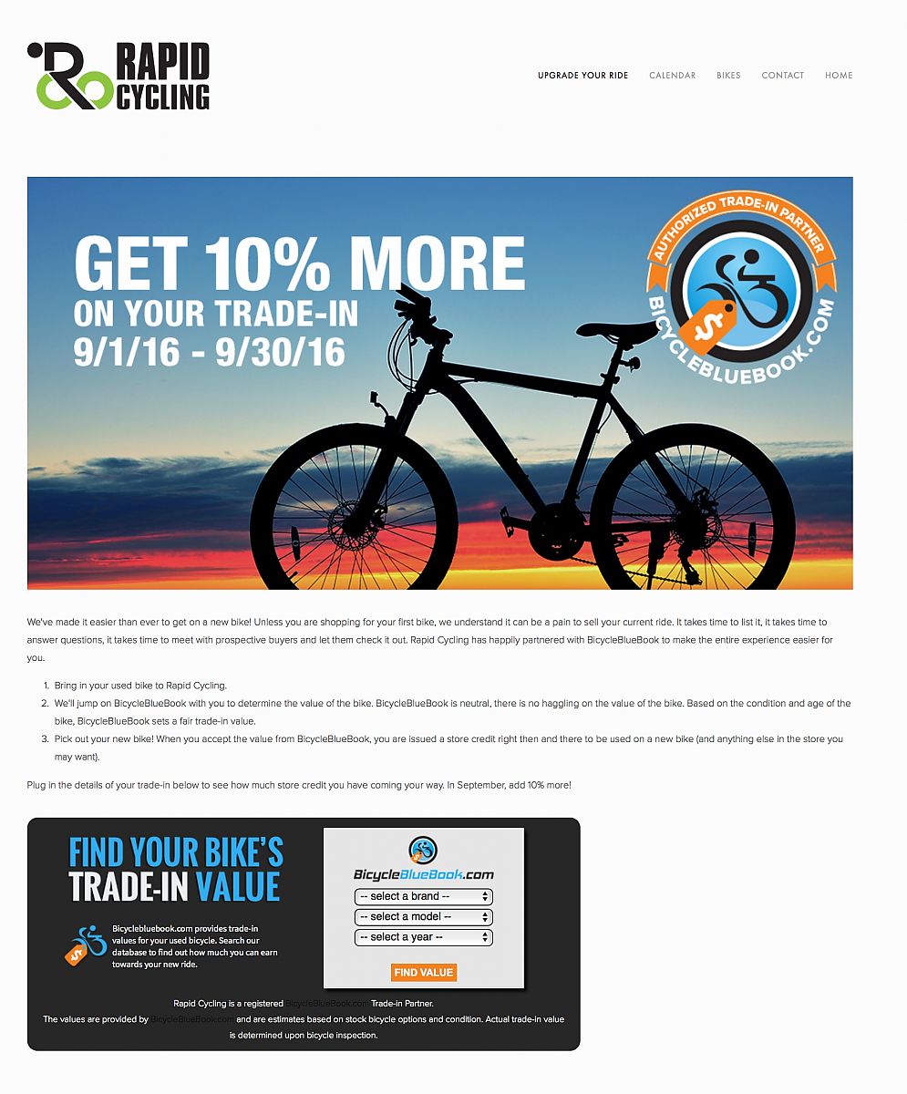 BicycleBlueBook redesigns website to funnel traffic toward shops Bicycle Retailer and Industry News