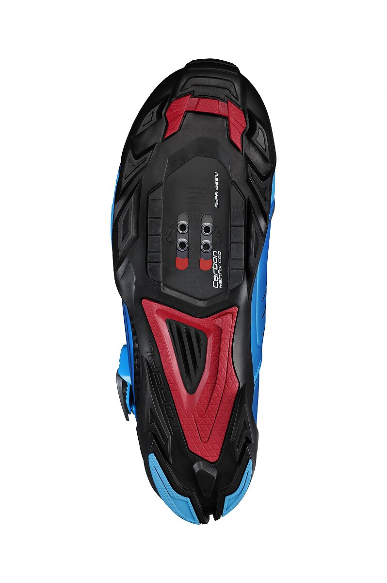 Shimano offers limited edition blue pedals and shoes to celebrate