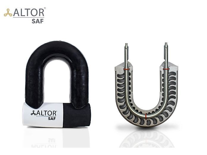 Altor s newest lock designed to resist portable angle grinders