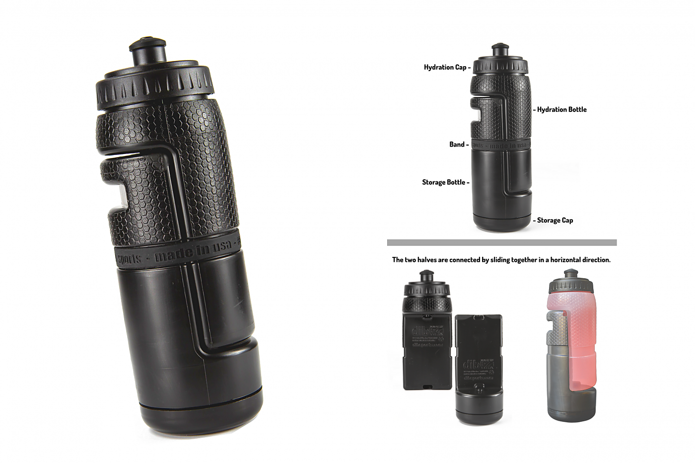 Dib Bottle Combines Hydration And Storage Fits In Bottle Cage Bicycle Retailer And Industry News
