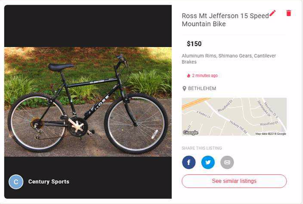 letgo bikes
