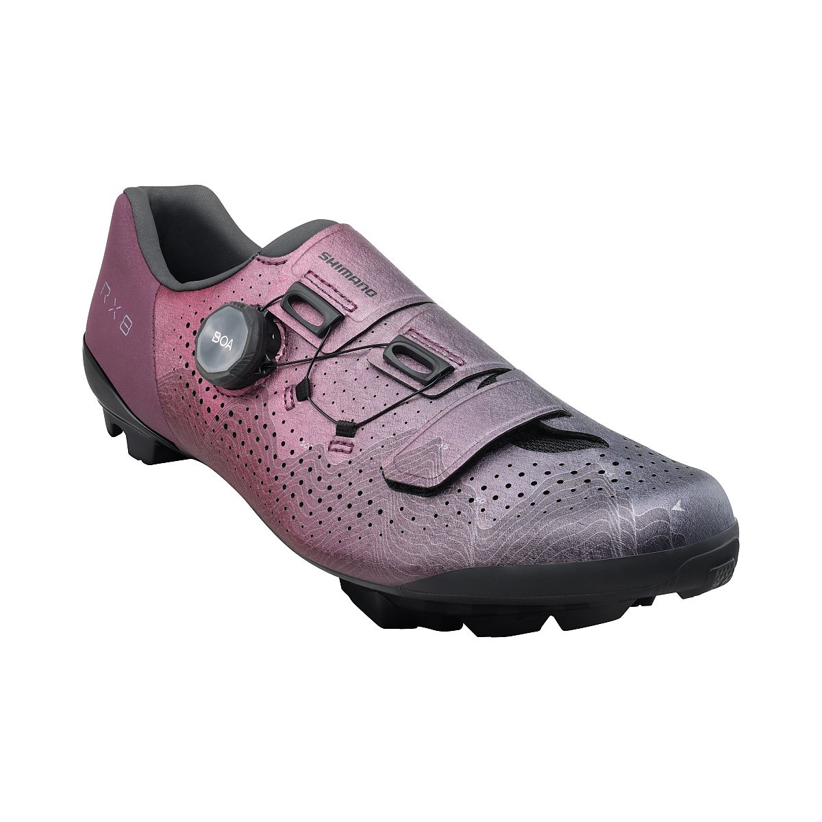 shimano rx8 purple green