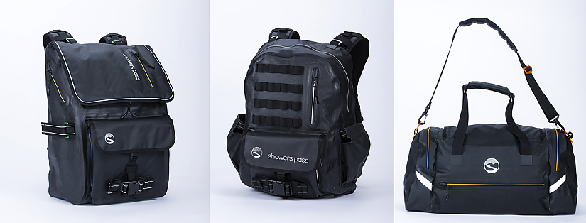 Showers Pass offers waterproof backpacks and duffels for cyclists
