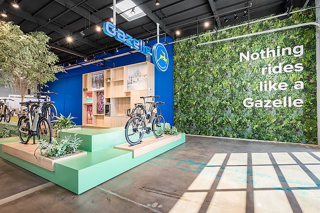 Gazelle Electric Bikes Opens Branded Experience Demo Center in