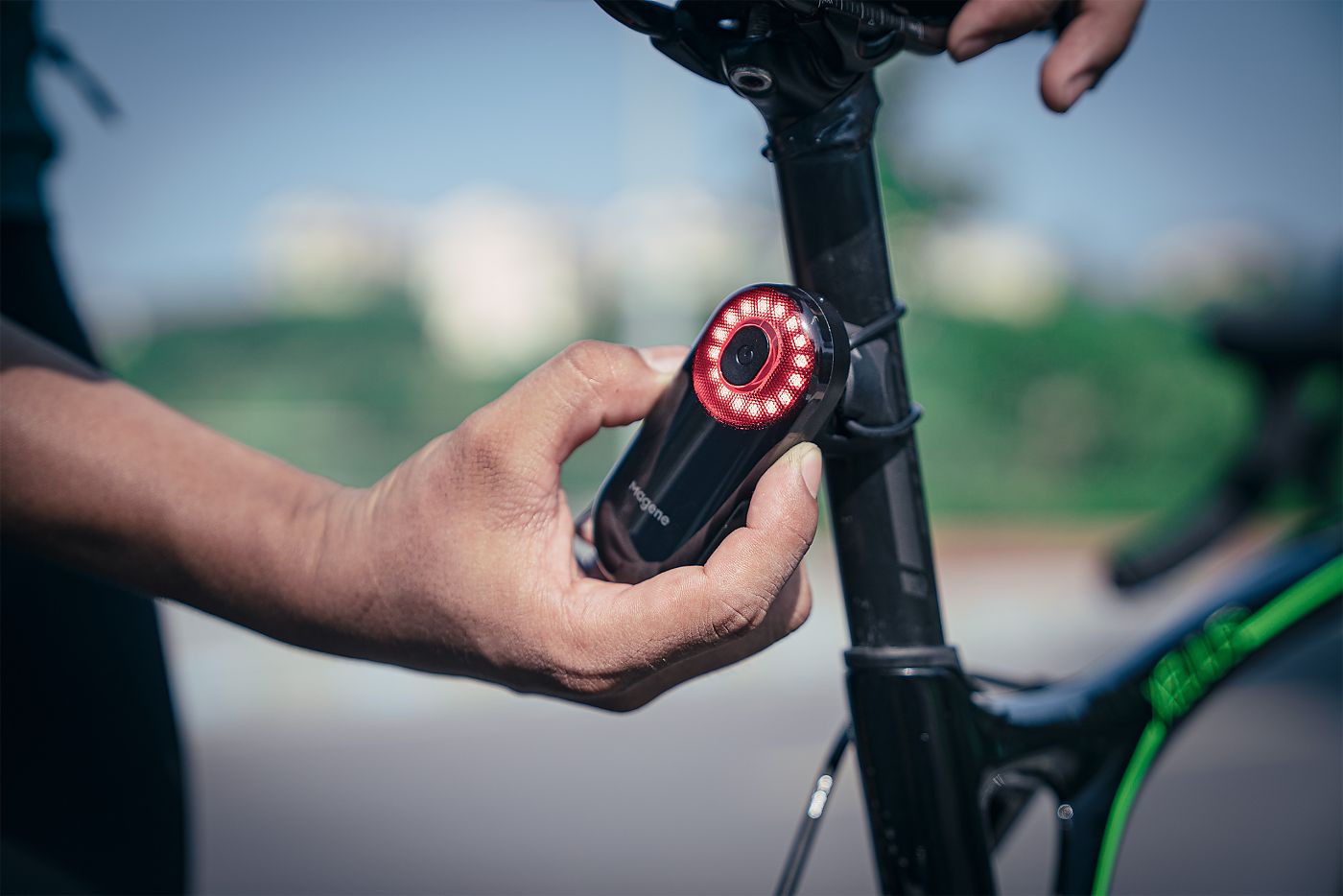 Bicycle radar clearance